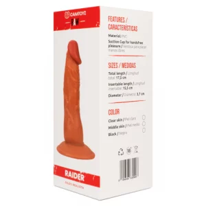DILDO REALISTA 17.7 CM